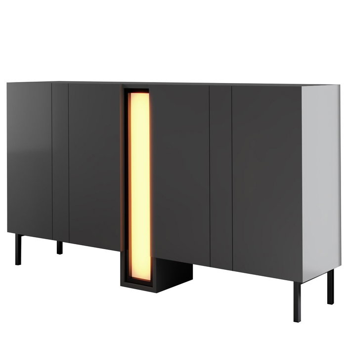 Hanah Home Consola Nova Antracita